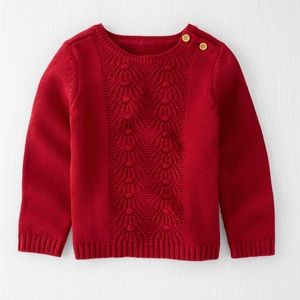Carter’s Little Planet Toddler Organic Cotton Cable Knit Sweater size 12 months